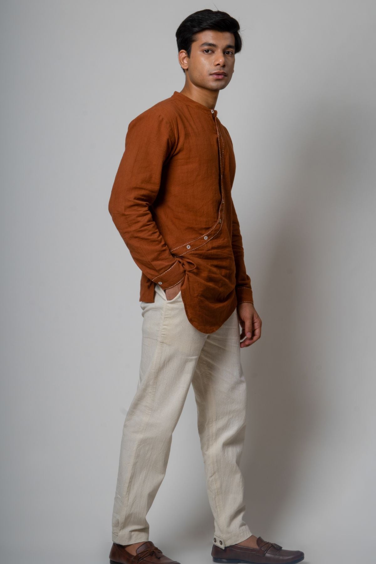 Buy Designer Adjustable Hem Pants By Lafaani